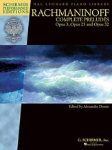 Complete Preludes piano sheet music cover